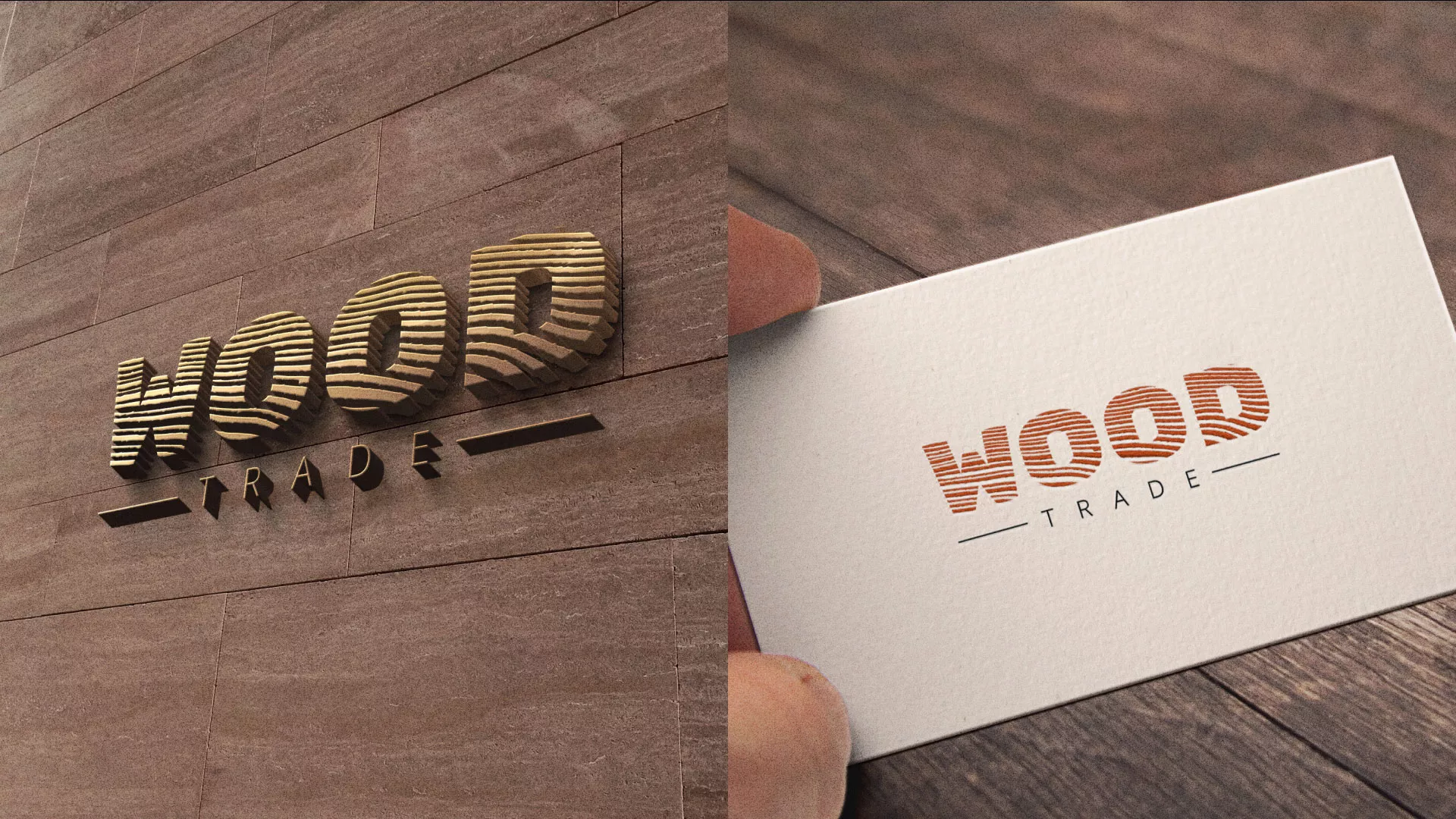 Разработка логотипа для компании «Wood Trade» в Красноармейске