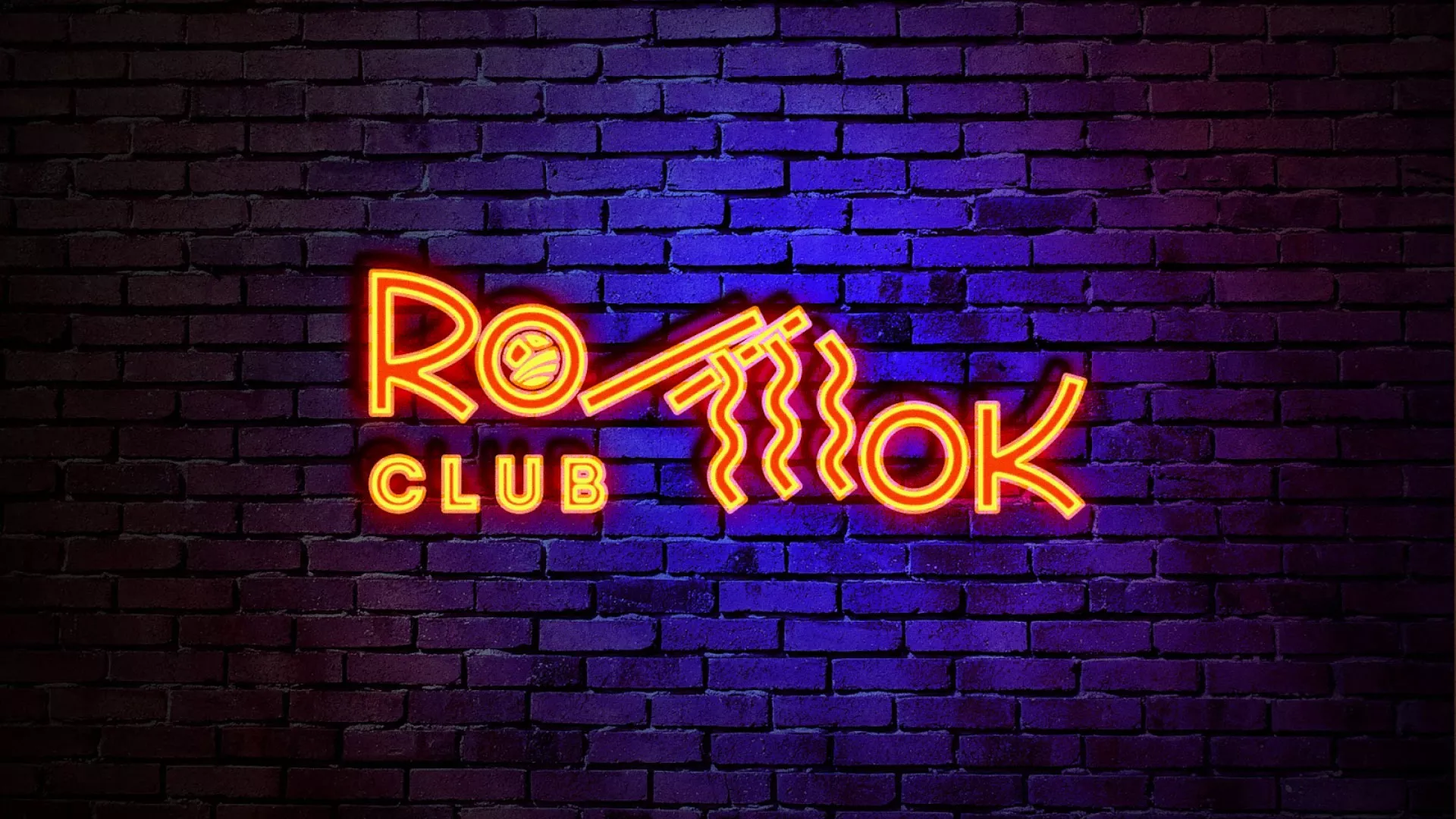 Разработка интерьерной вывески суши-бара «Roll Wok Club» в Красноармейске