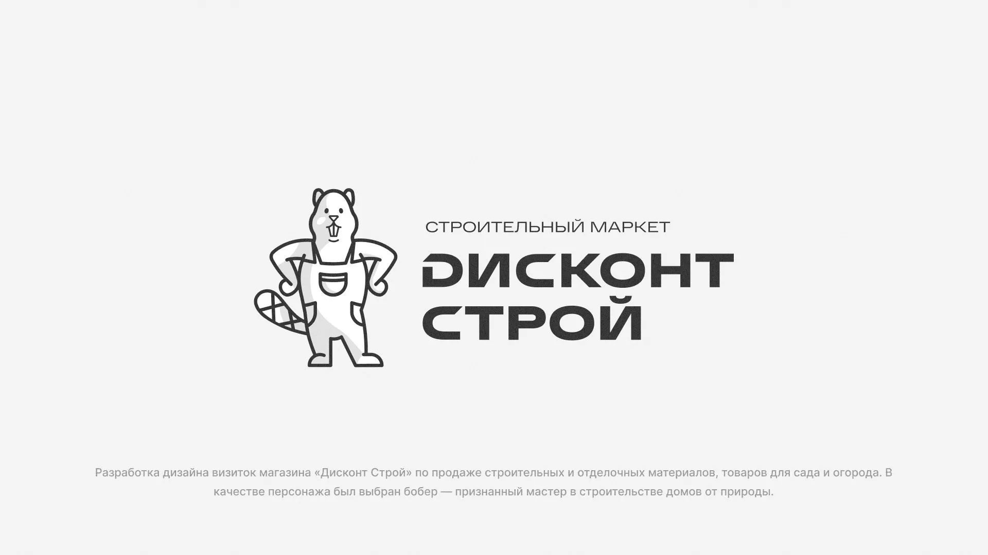 Разработка дизайна визиток магазина «Дисконт Строй» в Красноармейске